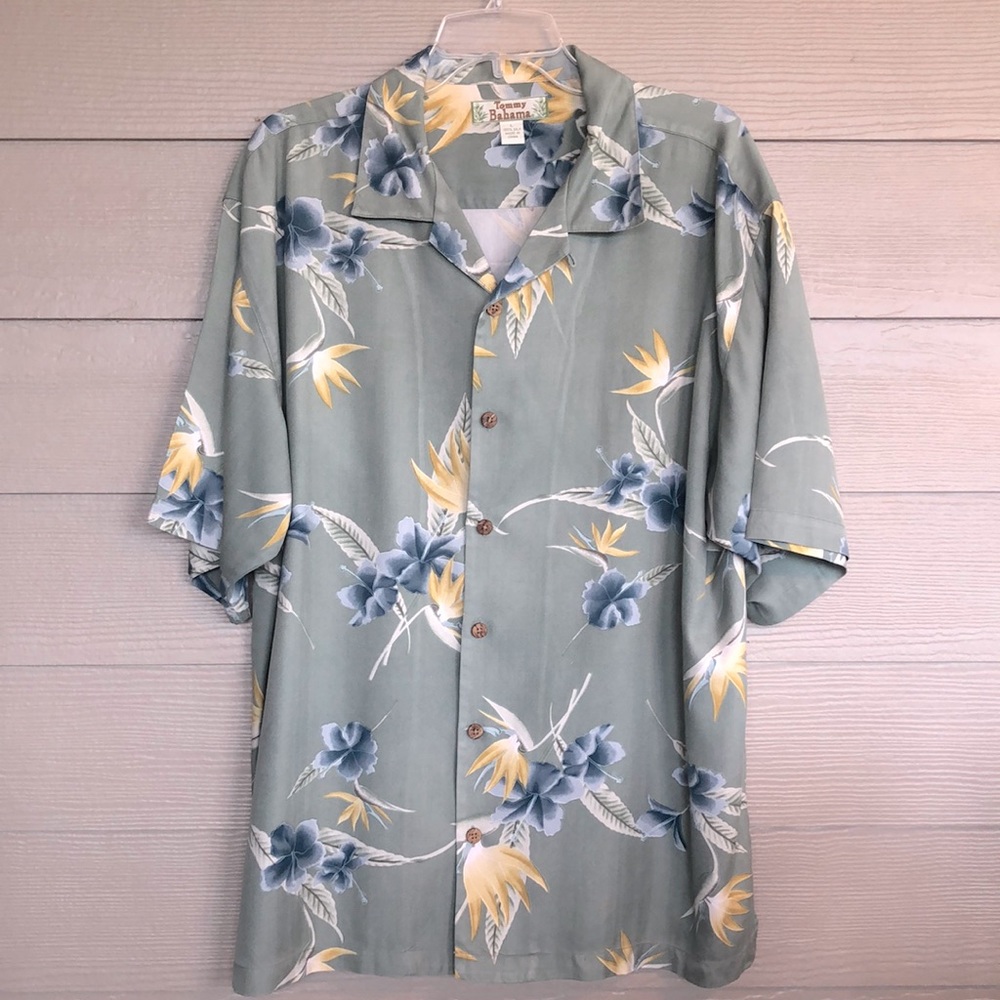 Men’s Tommy Bahama Silk Short Sleeve Shirt